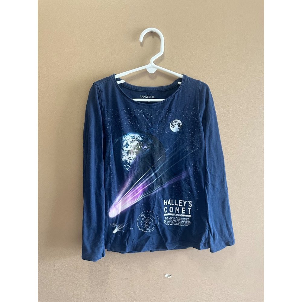Lands’ End Solar System Shirt Size 7/8
